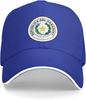Coat of Arms of Paraguay Baseball Cap Polyester Adjustable Outdoor Sun Hat for Men Women