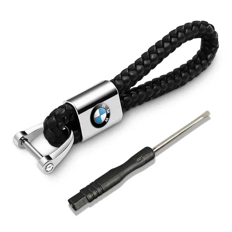 

Car Key Chain Key Ring Key Lanyard Keychain Car Emblem Accessories For BMW M Performance M3 M5 320 325 E28 E30 E34 E36 E39 E46