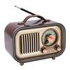 Retro Bluetooth Speaker Radio AM FM SW Radio Portable Bluetooth Speaker for Home Car Travel Camping