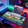 Personlig musemåtte med PAW Patrol-mønster og tilpasset navn, Laptop PC Skrivebordsmåtte, Dekorativ Skrivebordsmåtte til Hjemmet Tastaturunderlag Gave
