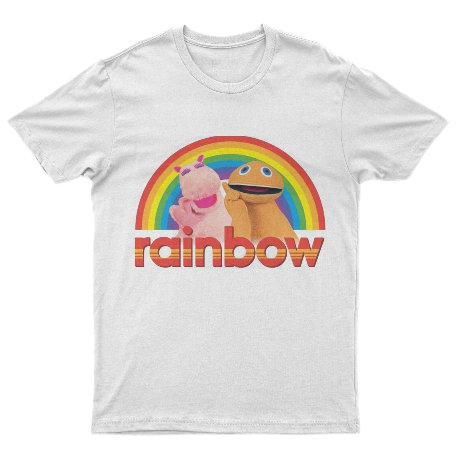 funny mens film movie retro cult horror birthday t shirt for rainbow fans 4XL