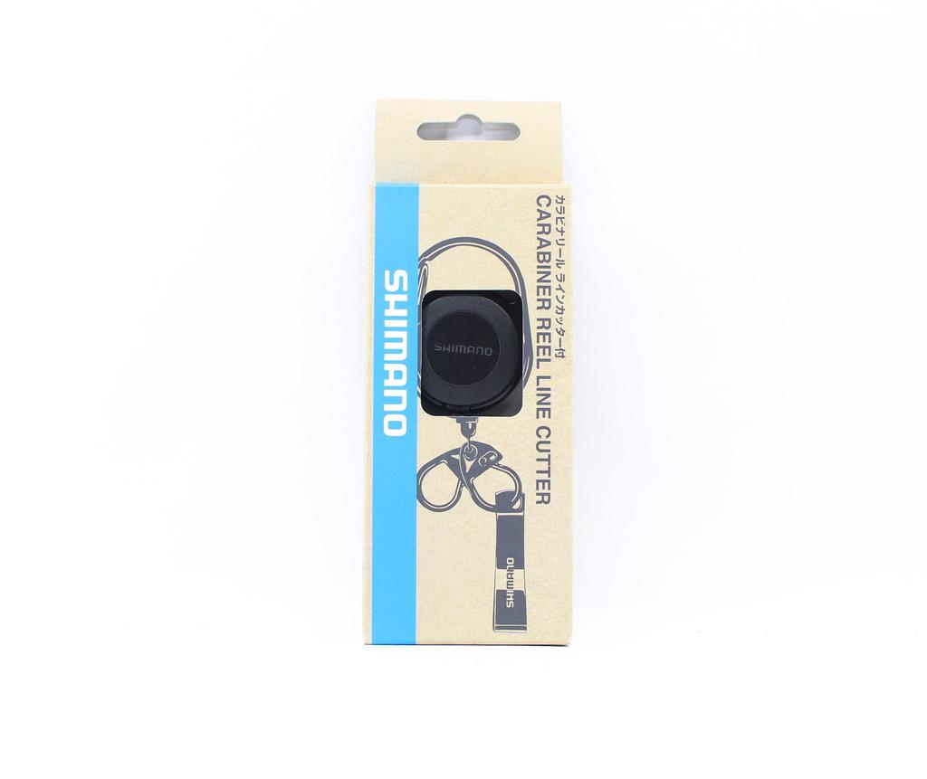 SHIMANO UH-203W Carabiner Reel Line Cutter Black 857804