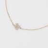 14K Gold Plated S925 Sterling Silver Four-Leaf Clover Jewelry Set: Necklace, Bracelet & Earrings - Japanese Style
