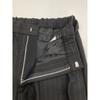 Sacai 24-03479M Black Chalk Stripe Pants Bottoms 1 blackUsed