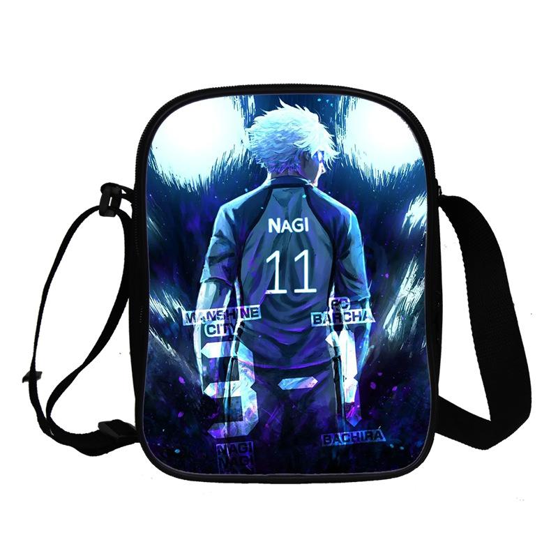 Neue Blaue Gefängnis Animation Peripherie 3D Vollfarbdruck Tragbare Umhängetasche Teenager Crossbody Tasche