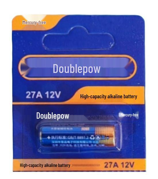 

12 В Двойная вспышка для дверного звонка с вращающейся батареей - 27 А Безртутный, Экологичный, Противоугонный пульт дистанционного управления для гаража