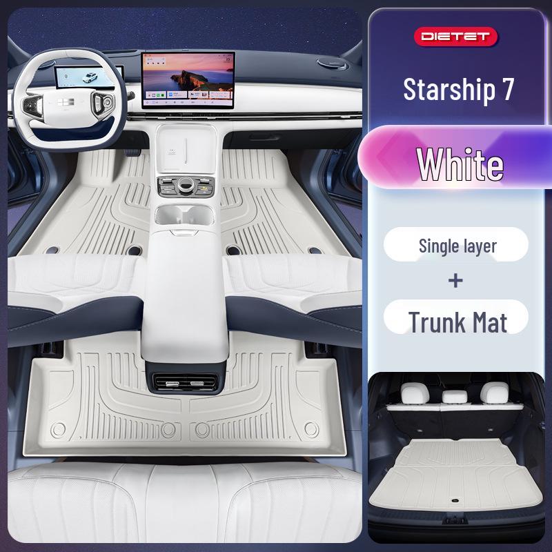 Galaxy Starship 7 TPE2025 Foot Mats for Geely Galaxy EM-i Car Interior Accessories