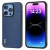 ABEEL For iPhone 16 Pro Max Case Genuine Cow Leather+PC+TPU Protective Phone Cover