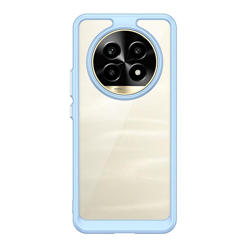 For Realme 13 Pro Plus Case Realme 13 Pro 13 Pro Plus 5G Cover Clear PC Shockproof Silicone Phone Back Cover Realme 13 Pro Plus