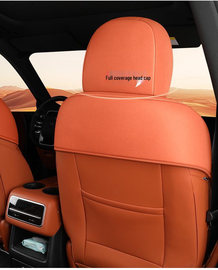 Universal Suede Car Seat Cushion: Ideal for L6-L9, Four Seasons, Semi-Enclosed Design
