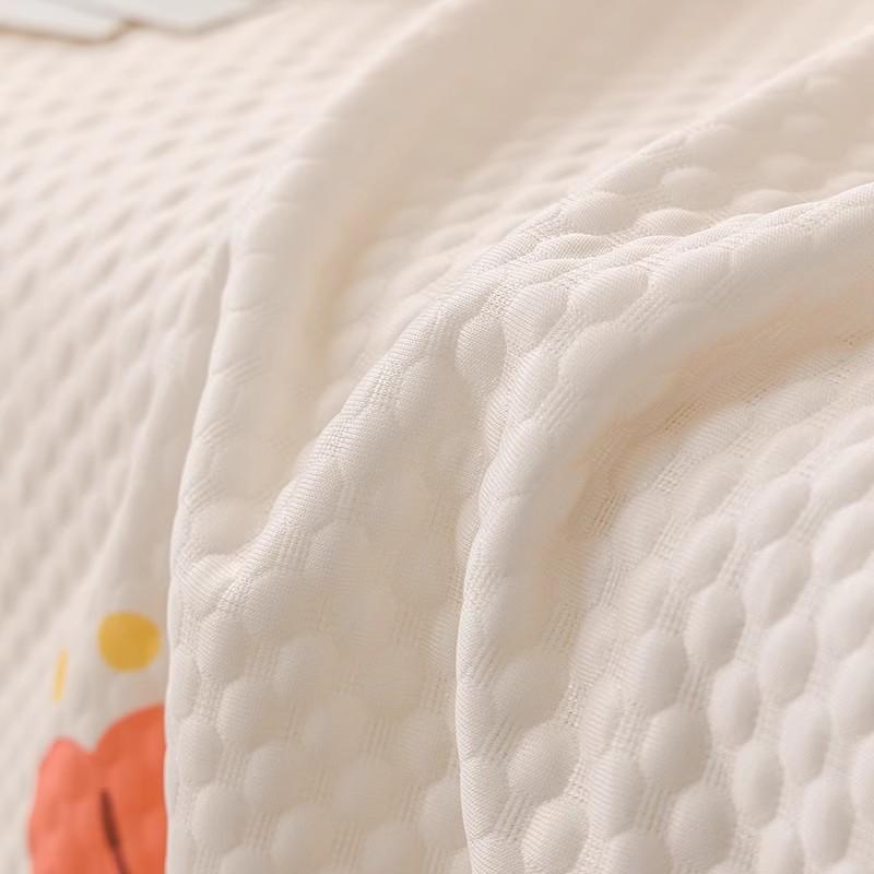 Summer Ice Silk Sofa Cover Cloth Light Luxury High-Grade Cream Style Cute Cartoon Ins Cool Feeling Cover Towel