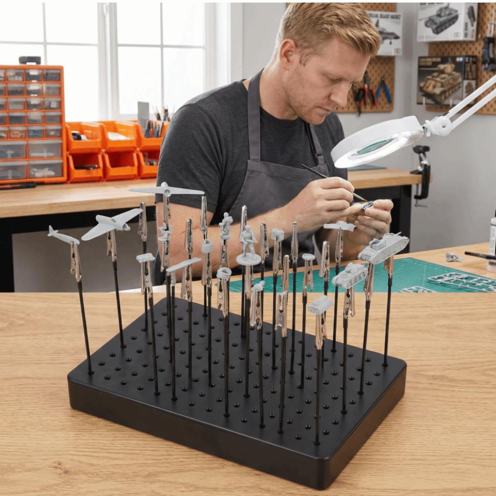 15x10x2cm Modeling Tools Industrial Airbrush Spray Holder  Model Kit Assembly & DIY Crafts