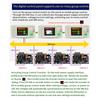 XY12550S Digital DC Adjustable Step-Down Power Supply Constant Voltage Constant Current Module 50A/6250W Input Voltage DC12-140V