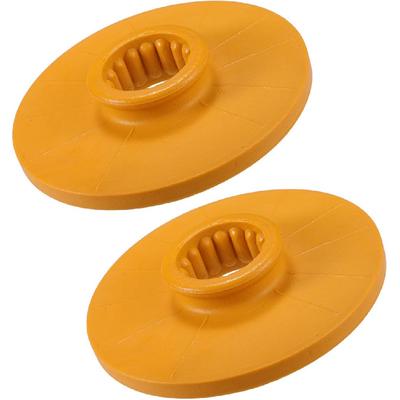 2 peças 5,31 polegadas Batente de Suspensão Traseira Amortecedor Batente para Chevrolet Impala 2014-2020 Nº 13330714 Borracha Amarela Material Durável Substituição