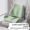 Curved Memory Foam Cushion - Coccyx Comfort; Ideal Pressure Relief for Car or Office, 1PC