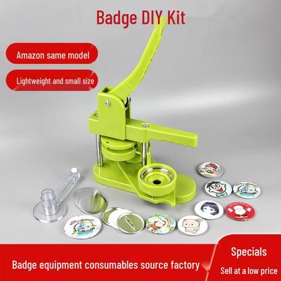 DIY Badge & Brooch Maker for Kids - Tinplate Medal & Chest Badge Craft Machine