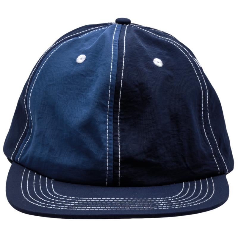Factory Custom Quick Drying Unstructured Snapback Dad Cap Flat Brim 6 Panel Contrast Color Breathable Waterproof 100% Polyester