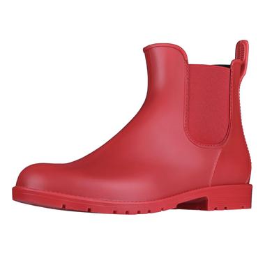 Fashion Shevalues Soft Sole Rain Boots Women Non-Slip Outdoor Work Waterproof Rain Boots Female Rubber Shoes House Kitchen Short Boots