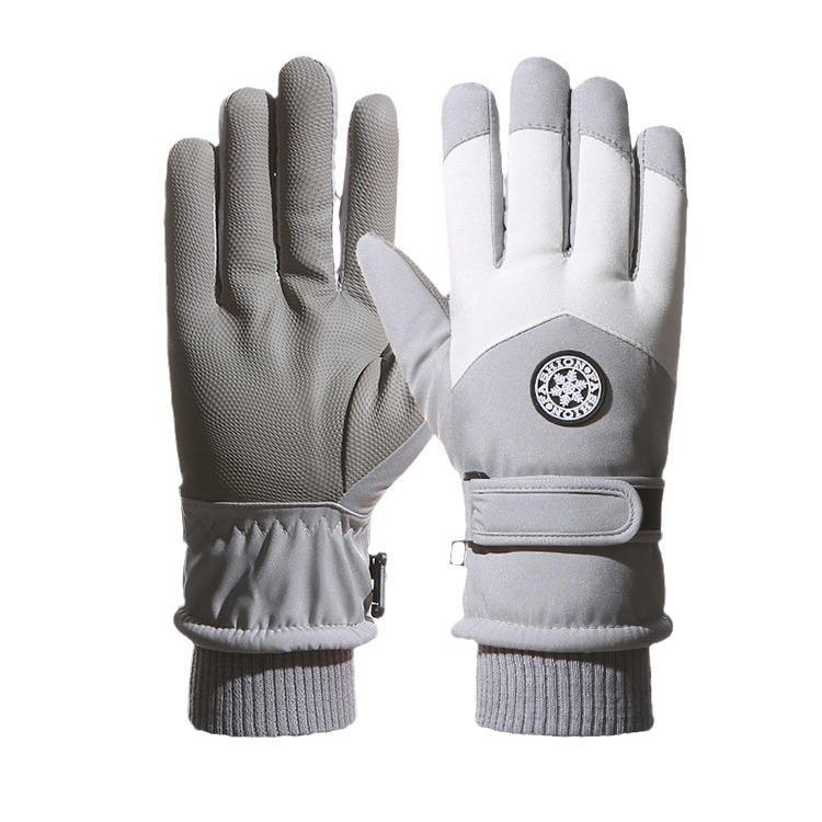 Windproof Waterproof Non-slip Touch Screen Cycling Gloves for Men and Women. Perfect for Skiing, Electric Car, Motorcycle In Autumn and Winter.