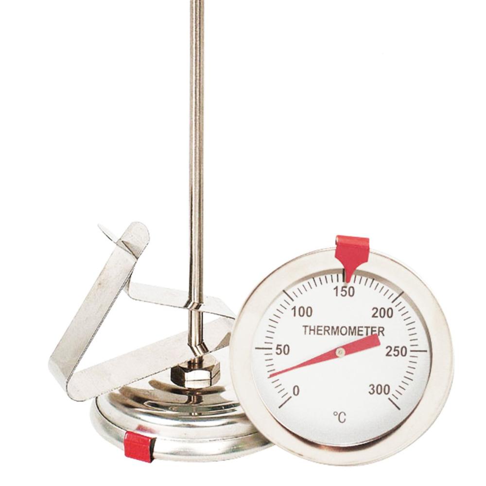 Frying Grill Oven BBQ Food Thermometer Temperature Gauge With Instant Read Stainless Steel Stem