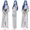 Ladies Halloween Horror Zombie Corpse Bride Dead Scary Fancy Dress Costume