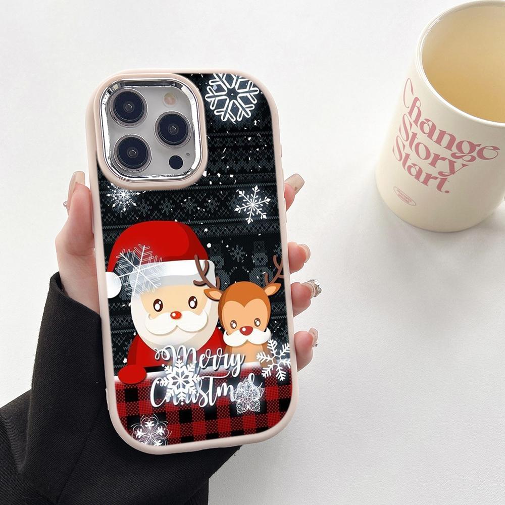 N108 Happy New Year Christmas design Soft Phone Cases для Samsung S24 S23 A15 A35 A54 — фото 21