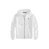 (Sweat à capuche avec étiquette noir et blanc, taille L)Ensemble Hoodie Polo Brodé pour Homme avec Veste Polaire et Cardigan