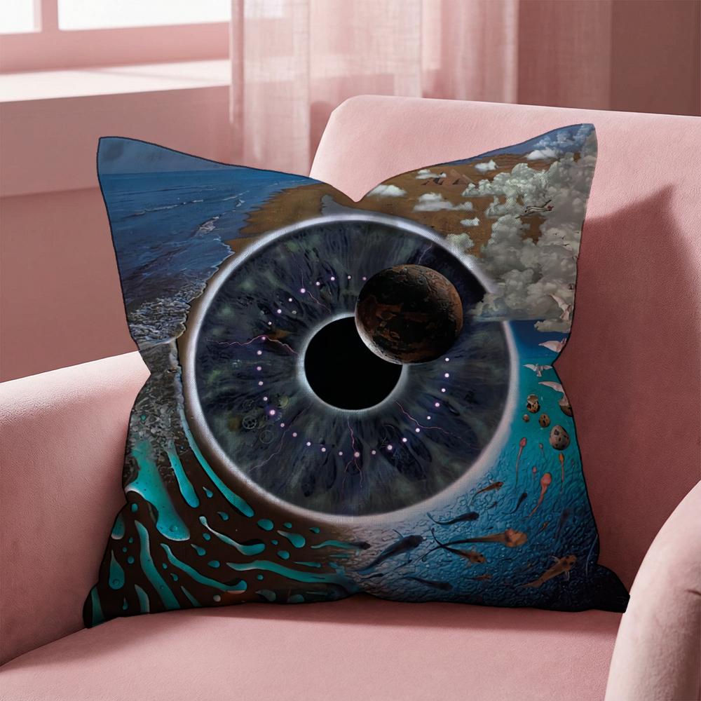 Klassische P-Pink F-FloydS Band Kissenbezug Multi-Szenen Kissenbezug für Zuhause & Auto - Wendbar, Weich & Langlebig für den täglichen Gebrauch