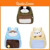 Cute Animal Plush School Bag For Kids With Multicolor Options And Laptop Storage