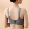 No Steel Ring Bra Women's Adjustable Double Breast Bra Anti Sagging Full Cup Large Size Thin Bra