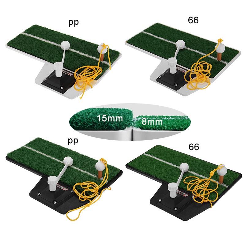 3 In 1 Golfball Mat Training Hitting Swing Pad Practice Grass Mat Indoor Outdoor