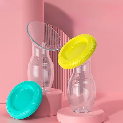Neue manuelle Milchpumpe für die Babyfütterung, Partner-Brustsammler, automatische Korrektur, Muttermilch, Silikonpumpen, Mutterschaftsprodukte