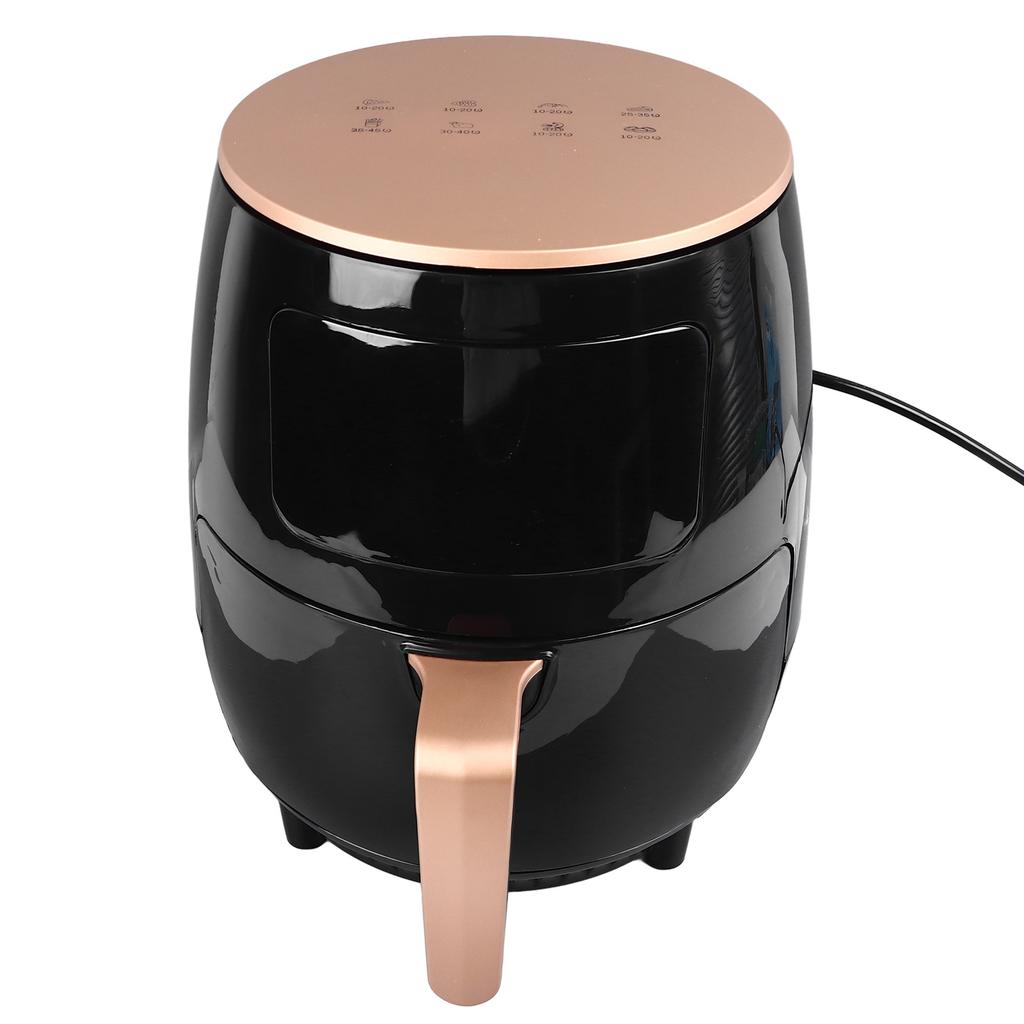 Friggitrice senza olio 6L Grande capacità Versatile Riscaldamento rapido Elettrico Senza olio Cucina per Cucinare a Casa