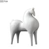Creative White Horse Resin Sculpture Modern Crafts Ornaments Desk Decoration Minimalist Horse Statue Room Aesthetic Decor