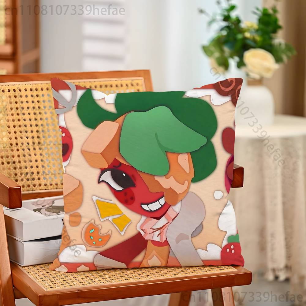 

SSprout DDandys World Print Polyester Pillow Case for Valentine gift Home Sofa Cushion Cover Decoration Custom 30x30cm