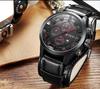 Men's Large Dial Quartz Watch with Date