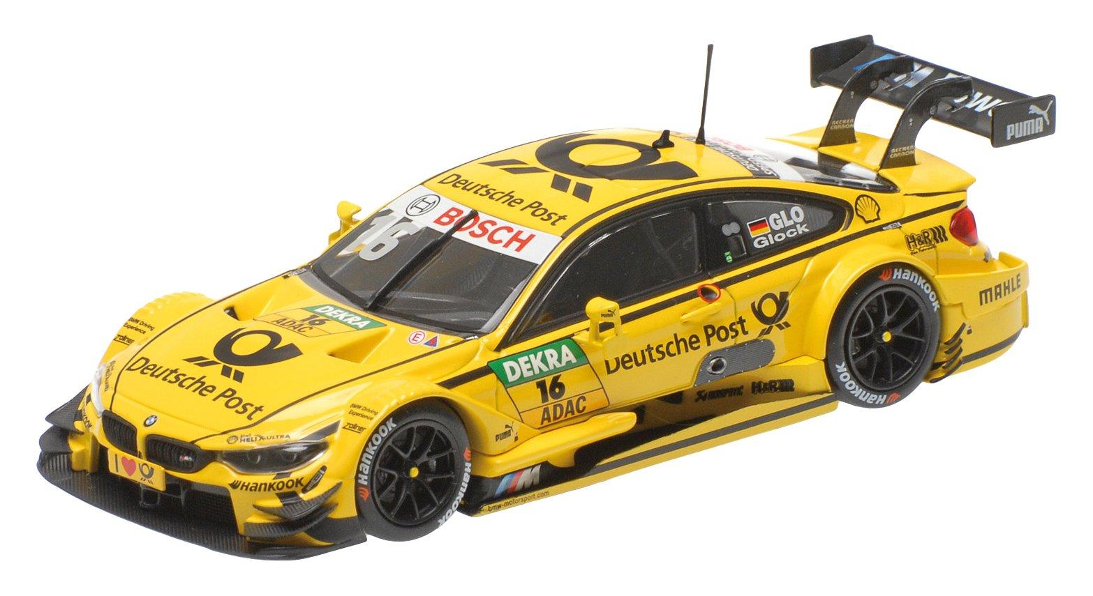 

Minichamps scale BMW M4 Team 2015 DTM Glock 1/43 (F82) BMW MTEK #16 T.