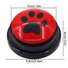 5colors Dog Cat Communication Buttons Voice Recording Button for Pet Training Buzzer 30 Second Record Playback Interactive Pet T