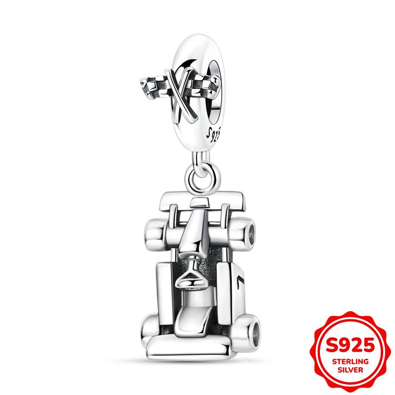 New Copper Penguins And New Year Elements Charm Beads Fits 3Mm Bracelet Necklace Women Pendant Luxury Diy Jewelry Gifts