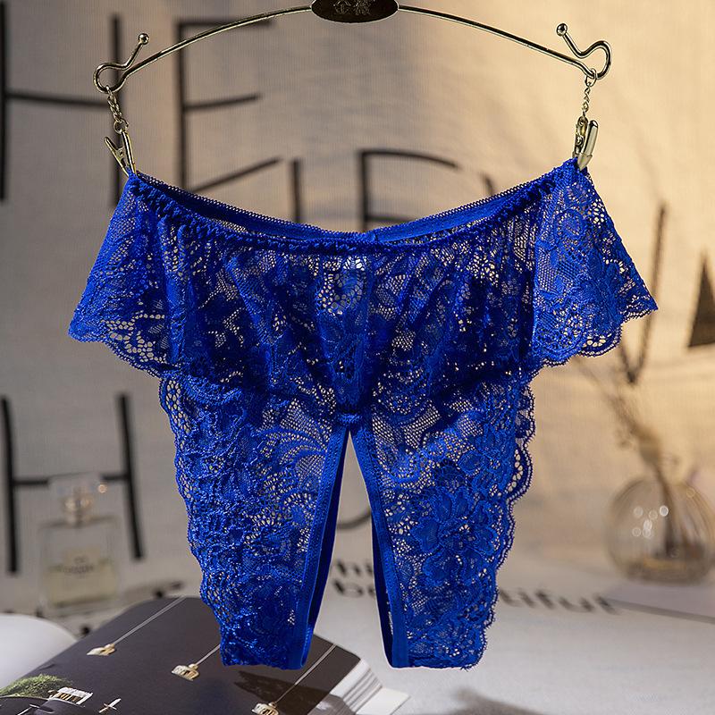 Underwear Erotic Underwear Women's Lace Sexy Panties Open Free Erotic Thong Panties