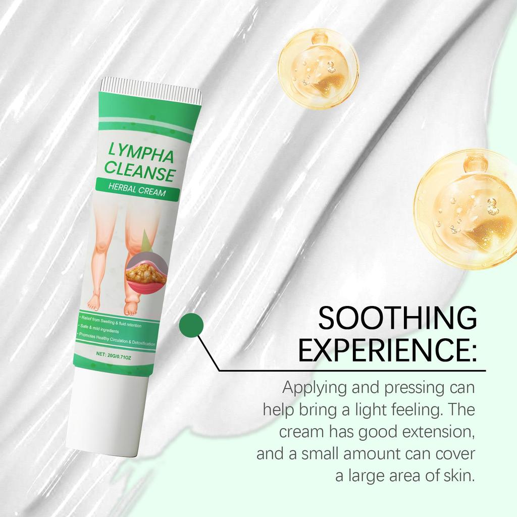 Herbal Body Care Cream Relieve Swelling Promote Metab Moisturize Skin Detox Increase Skin Elasticity Health Soothing Skin Cream