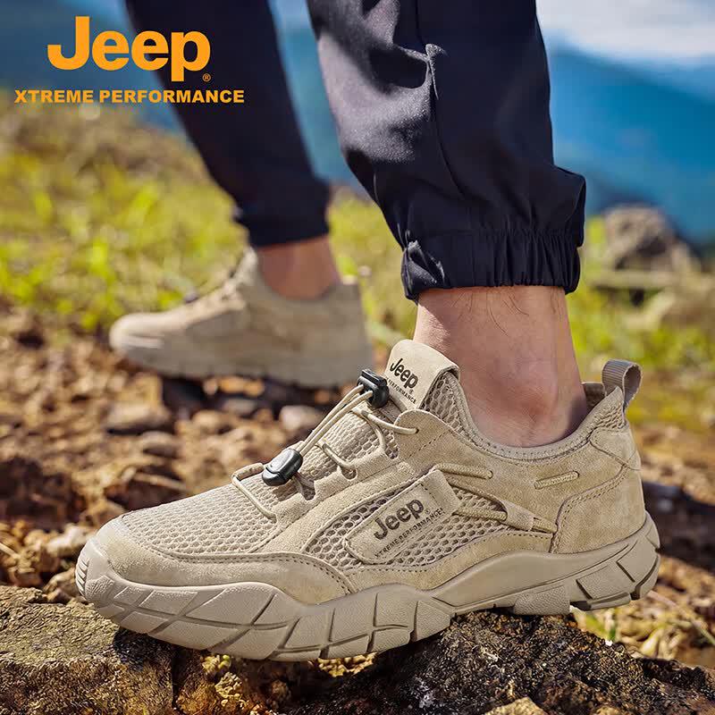 Jeep Men's Breathable Mesh Hiking Shoes