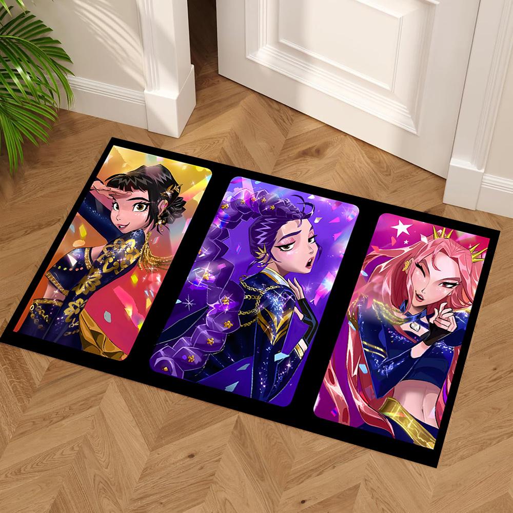 Dreams Urban Vibes Area Rug Design for Study room Game Room Hallway Balcony Anti-slip Rug Anime Office Decor Gift for Festivals