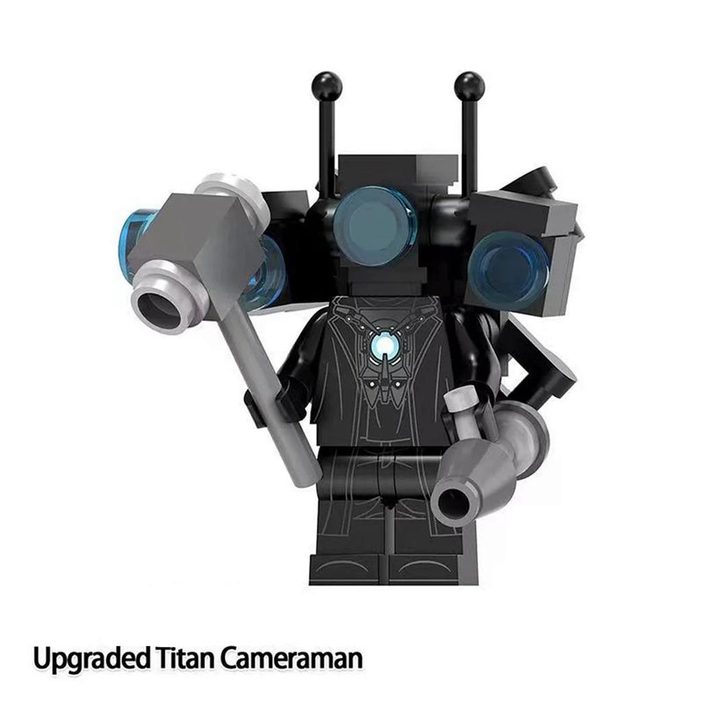 Super TV Man Monitoring Man Zestaw Klocków do Zbudowania Zabawki