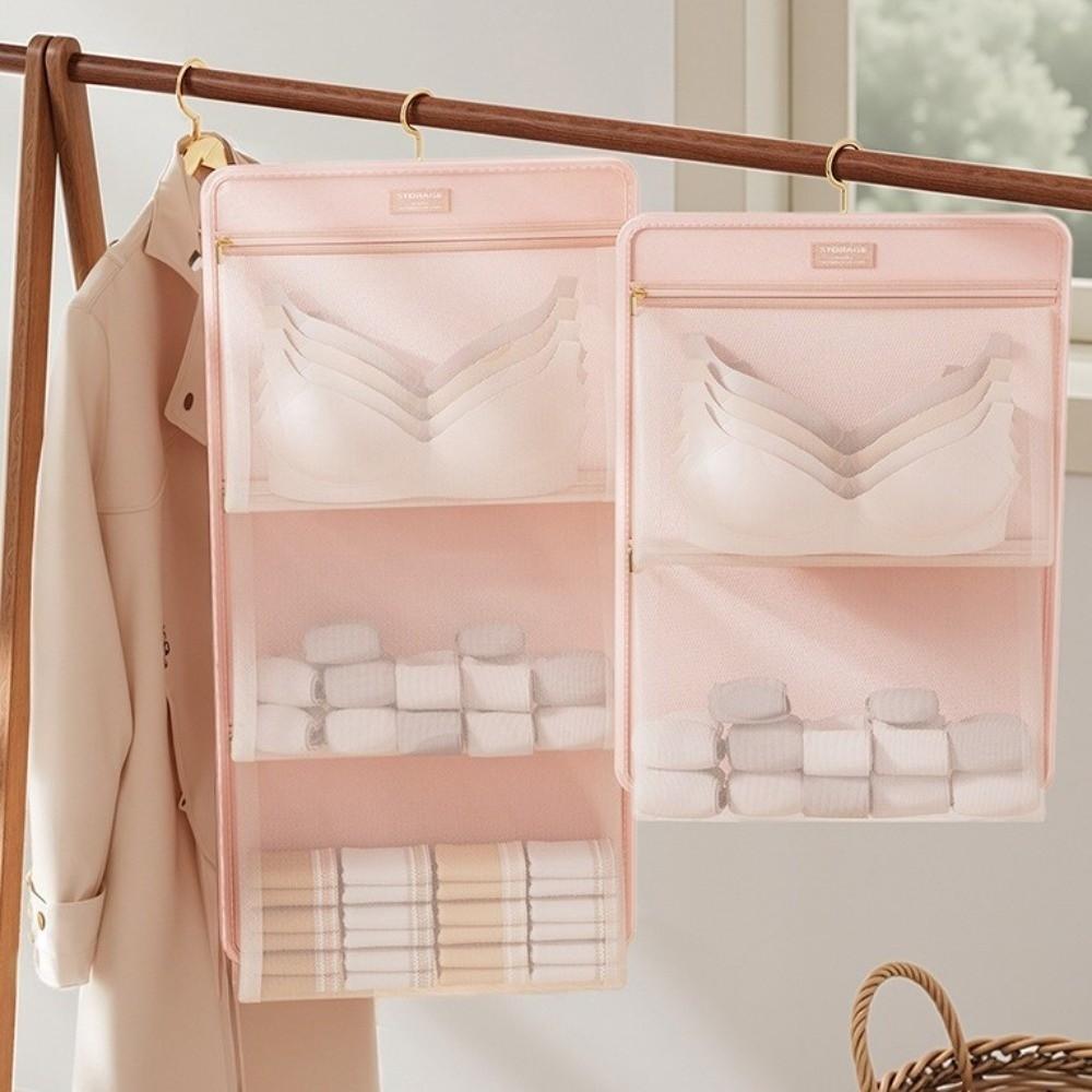 Breathable Underwear Storage Bag Foldable Socks Storage Organizer  Wardrobe Storage