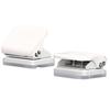 Hole Punch Ruler Design Quick Positioning 3 Holes Metal Paint Body Loose Leaf Puncher for Documentation