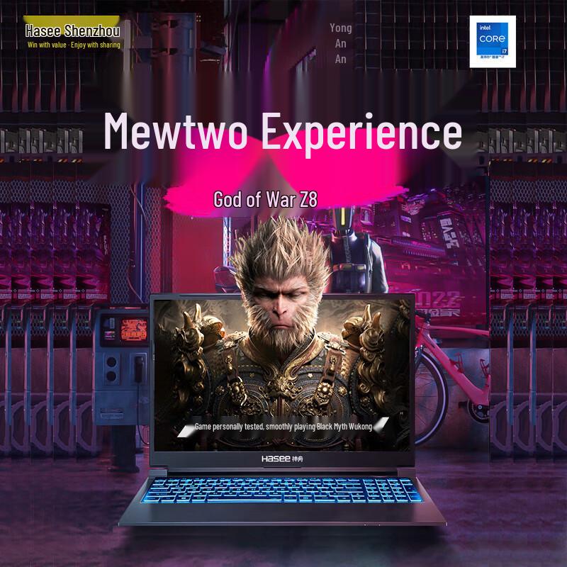 Hasee Ares Z8D63 Gaming Laptop (CN version)