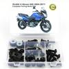 Fit For Suzuki DL650 V-Strom 650 2004-2011 Motorcycle Complete Full Fairing Bolts Kit Bodywork Screws Steel Clips Covering Bolt
