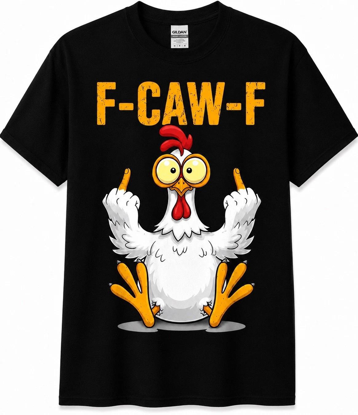 Humor Graphic Chicken Unisex Tee S