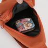 Borsa a petto di grande capacità Stile coreano semplice Zaino a tracolla da donna Nylon casual da esterno Monospalla